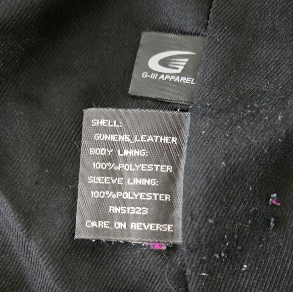 Kenneth Cole leather jacket - Picture 5 of 7